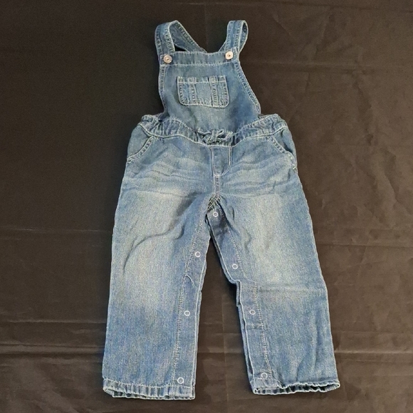 The Children's Place Other - Kids Blue Denim Overalls